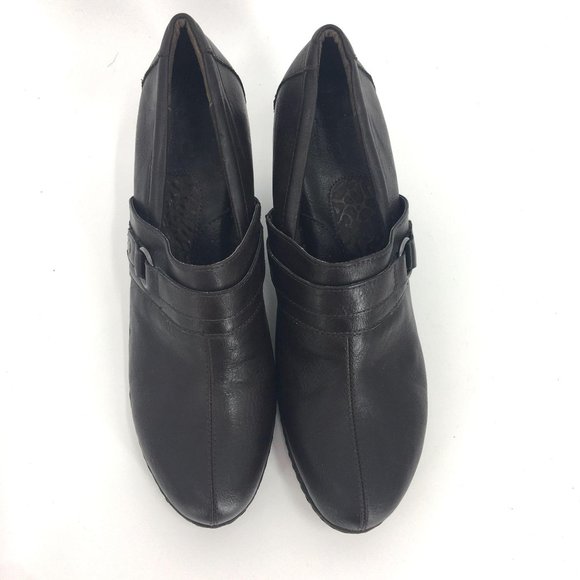 b.o.c. by Born Dark Brown Buckle Slip On Shoes - Picture 4 of 9